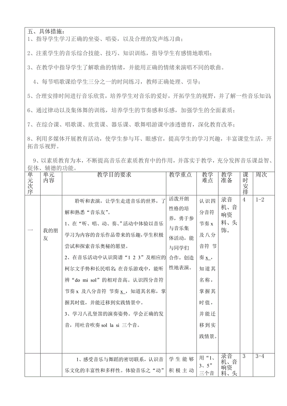 三上音乐教学计划.doc_第4页