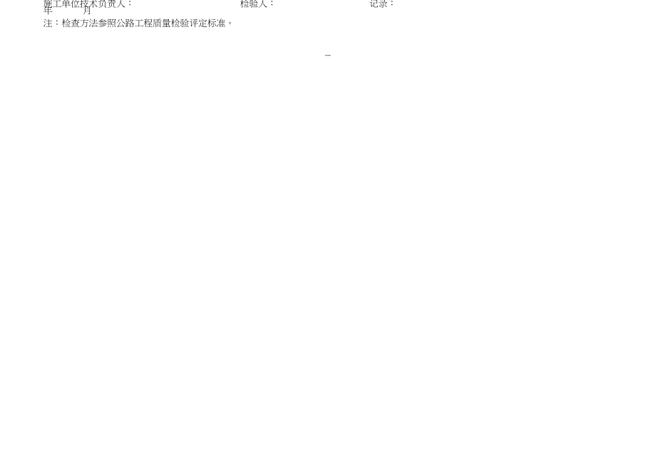 公路工程交通标志质量检查表_第2页