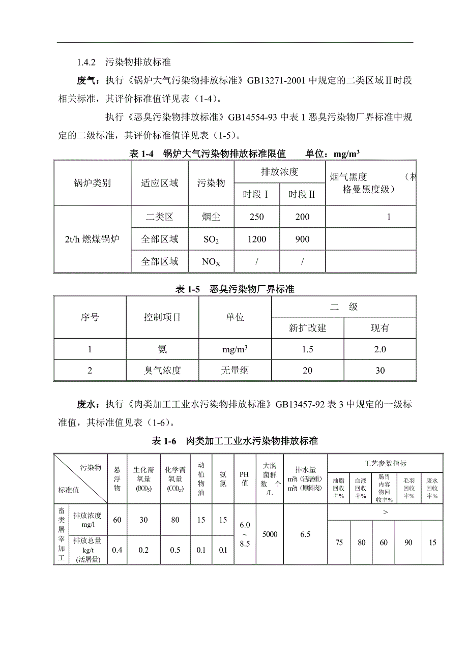 肉食品加工项目报告书_第4页