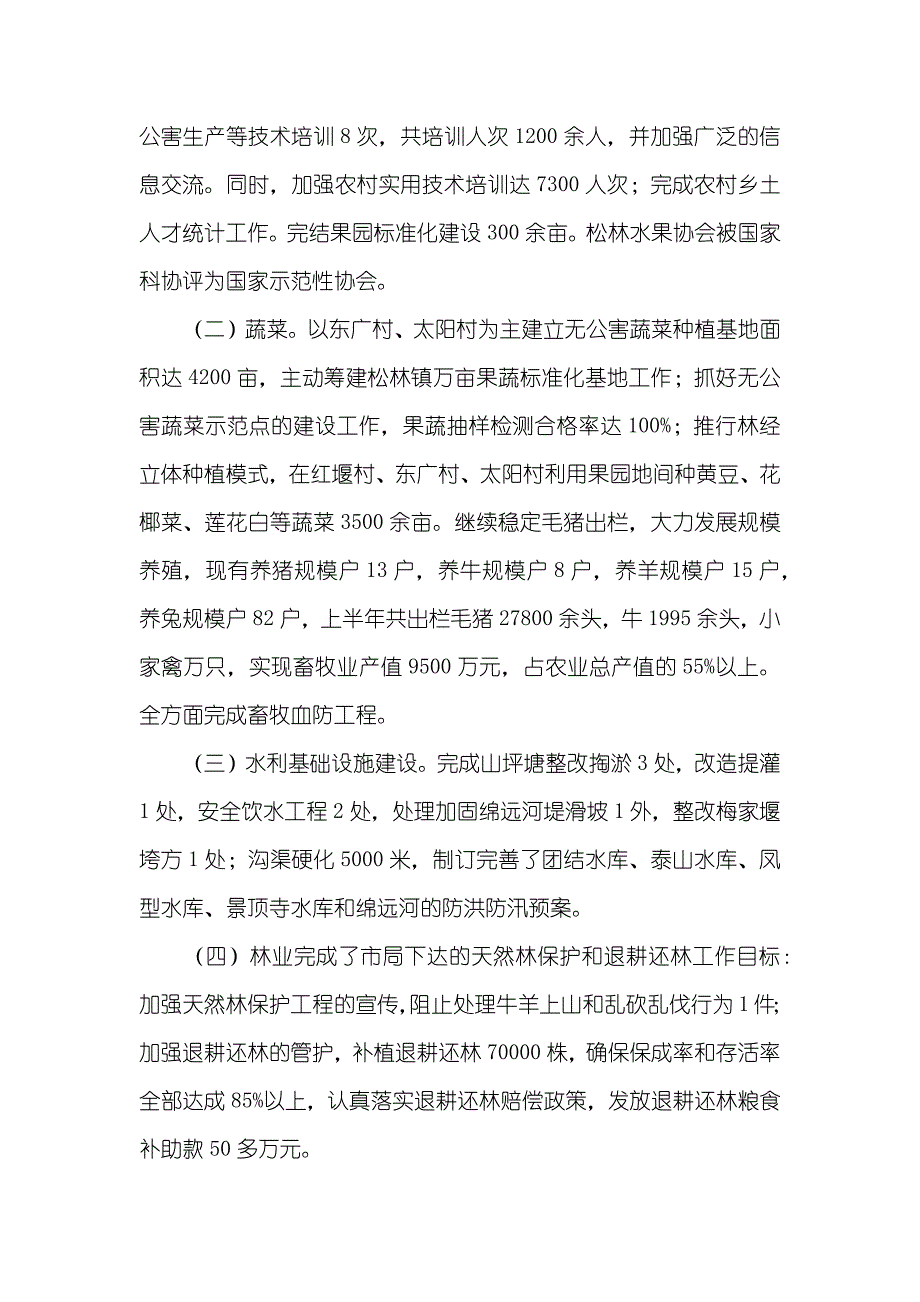 农业工作总结范文_第2页