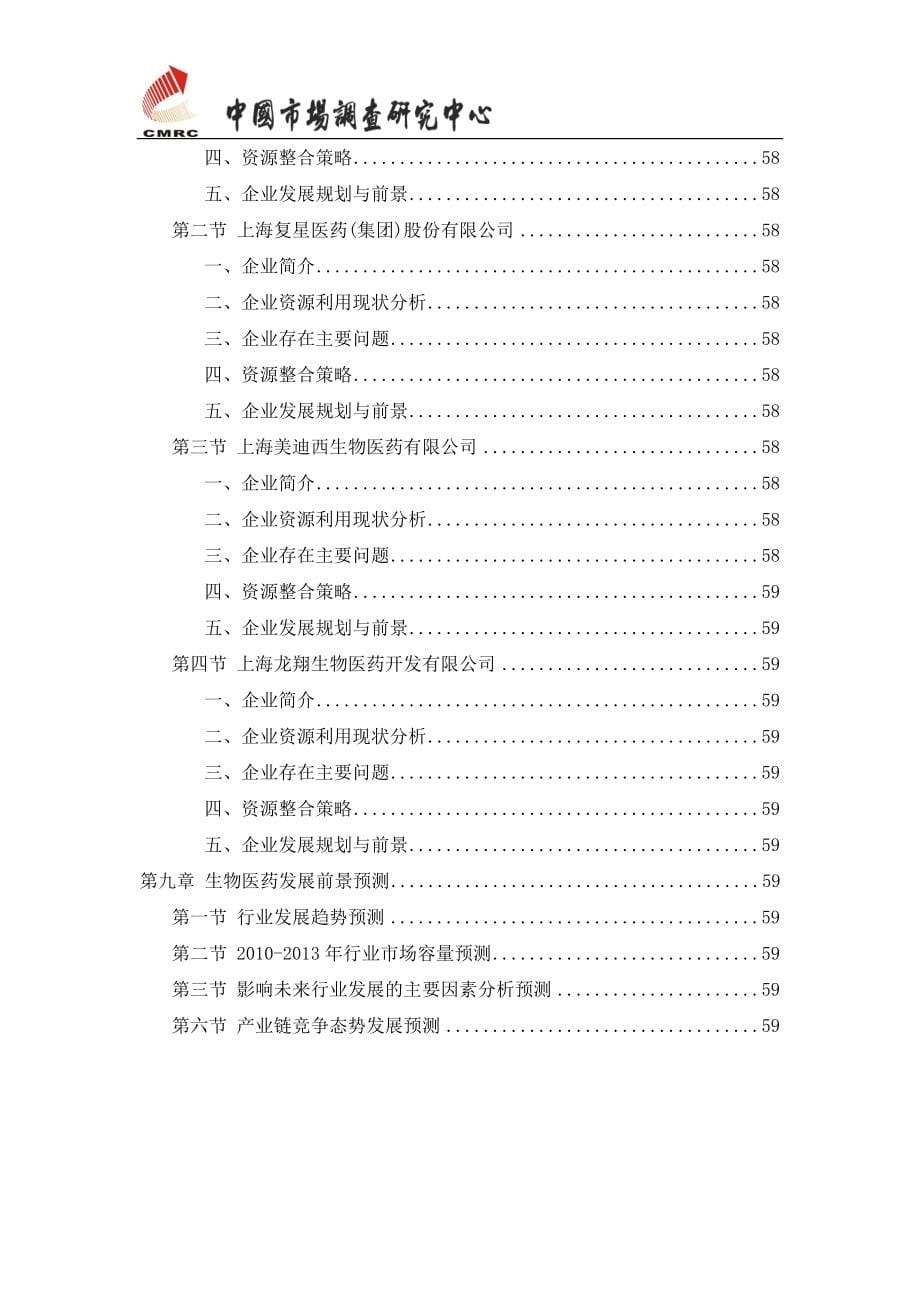 (最新)中国生物医药产业链分析及资源整合研究报告_第5页