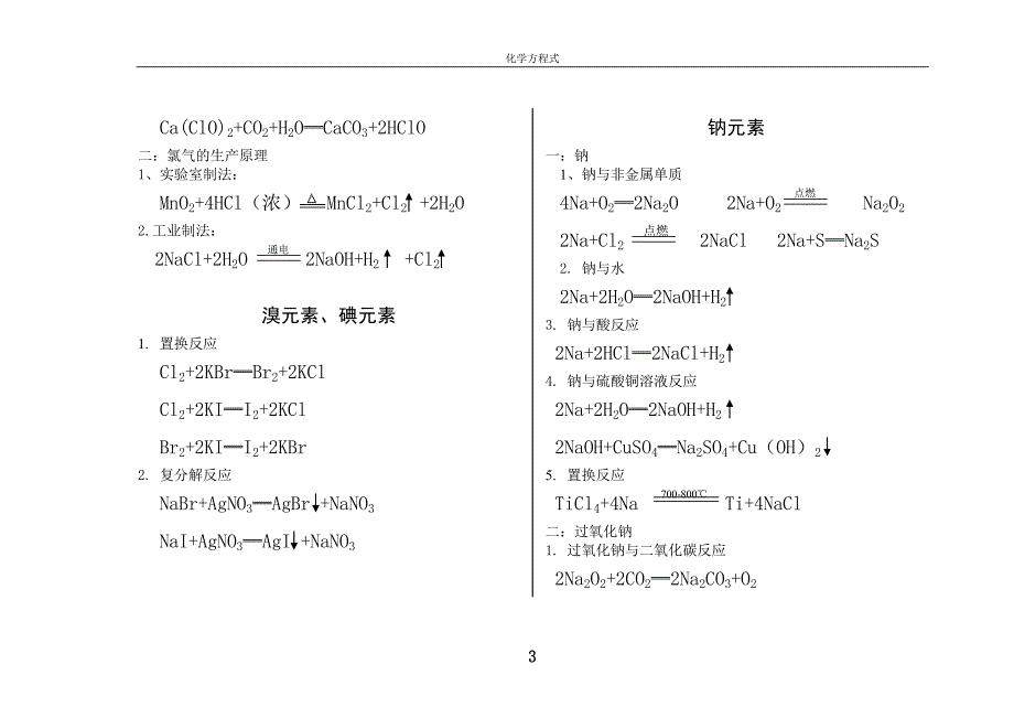 高中化学方程式总结.doc_第3页