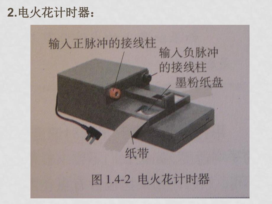 高中物理：1.4《实验：用打点计时器测速度》人教版必修一_第3页