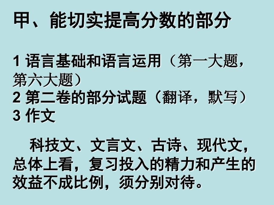 立足于实效的语文高考复习_第5页