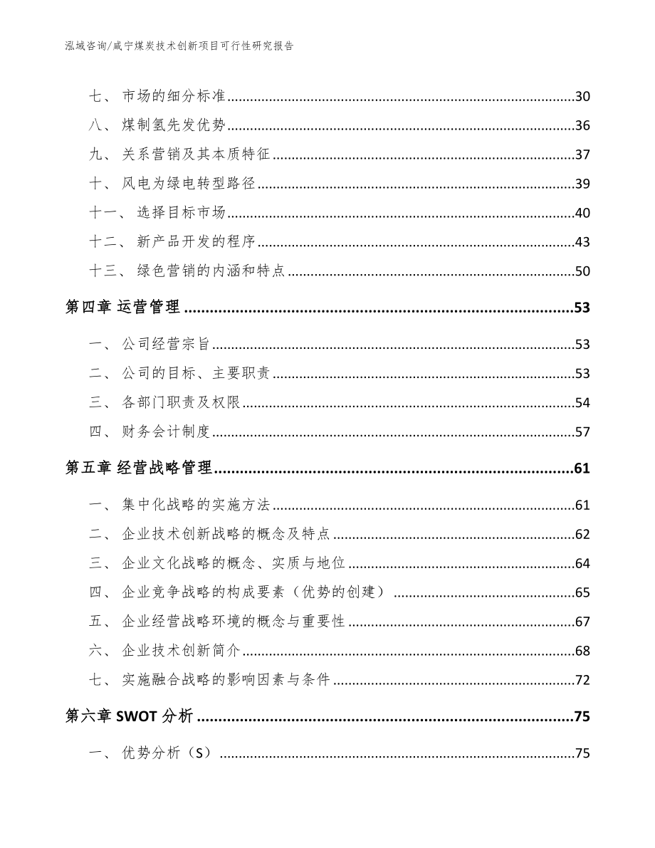 咸宁煤炭技术创新项目可行性研究报告_第2页