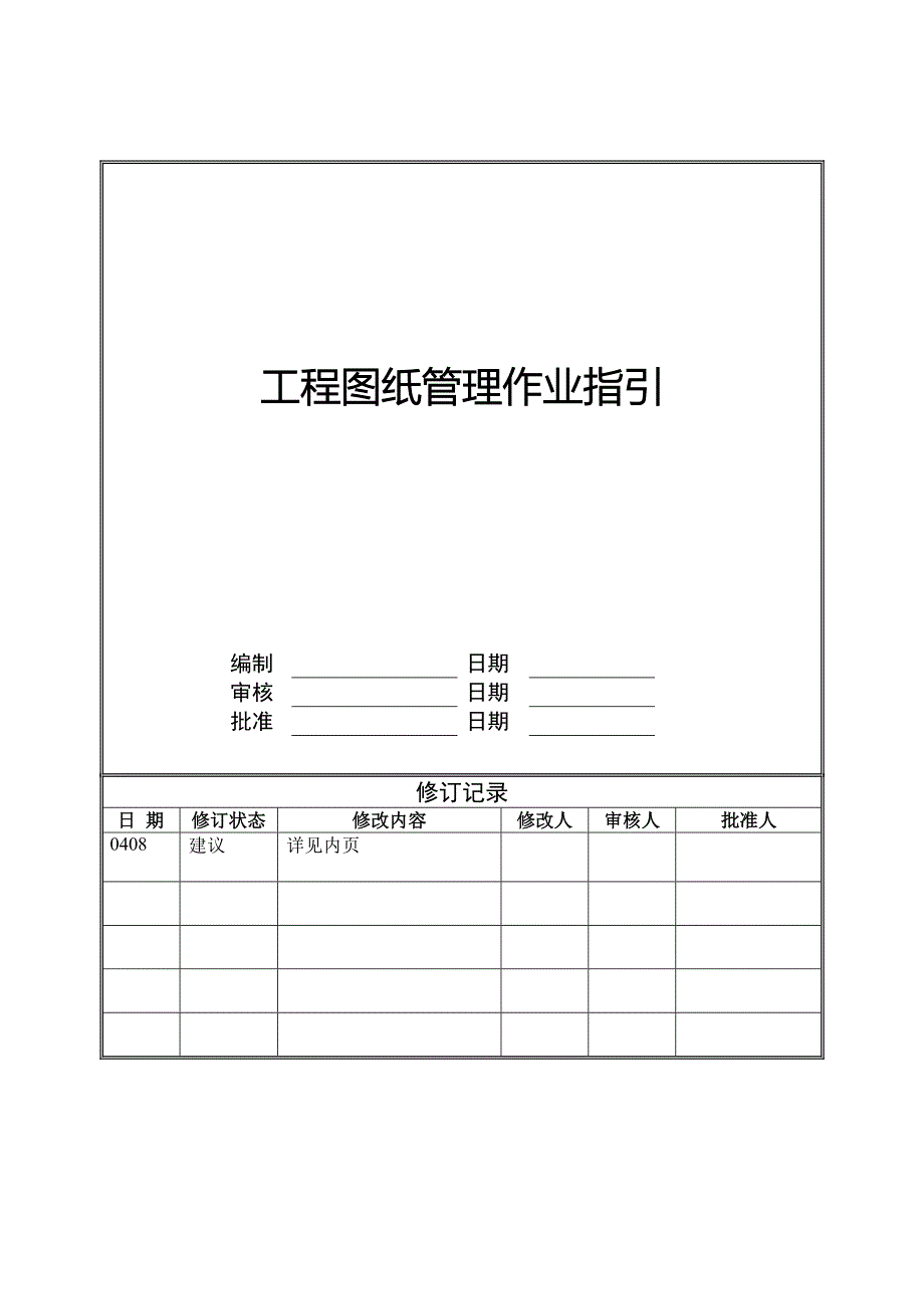 关键工程图纸管理作业指引ZGFZ-WI-PR032_第1页