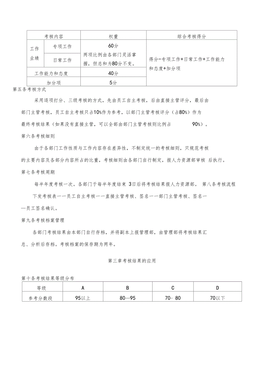 海诚员工设计人员绩效考核管理办法_第2页