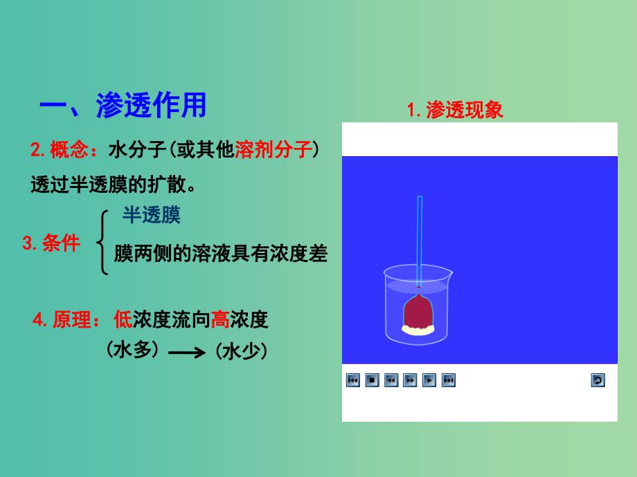 高中生物 专题4.1 物质跨膜运输的实例课件 新人教版必修1.ppt_第2页