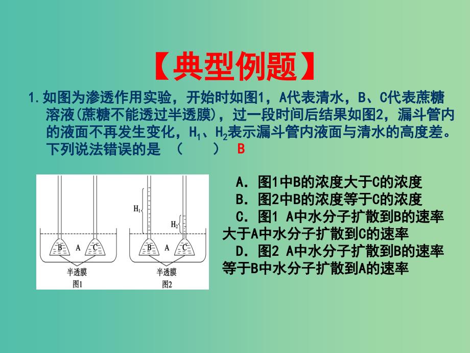 高中生物 专题4.1 物质跨膜运输的实例课件 新人教版必修1.ppt_第4页