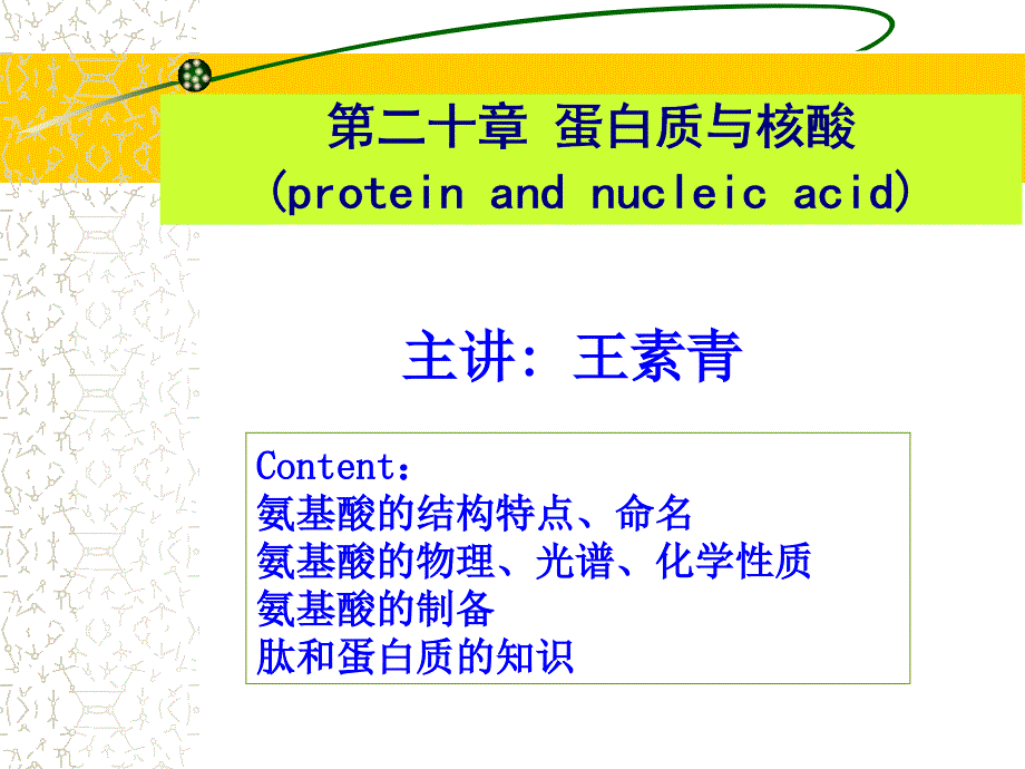 《蛋白质与核酸修改》PPT课件_第1页