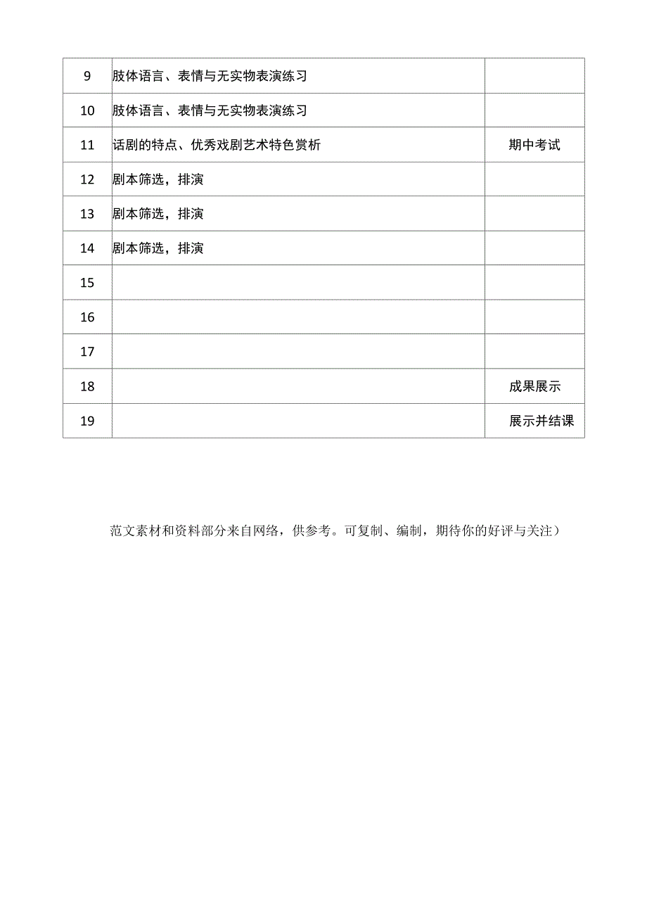 戏剧实施方案_第4页