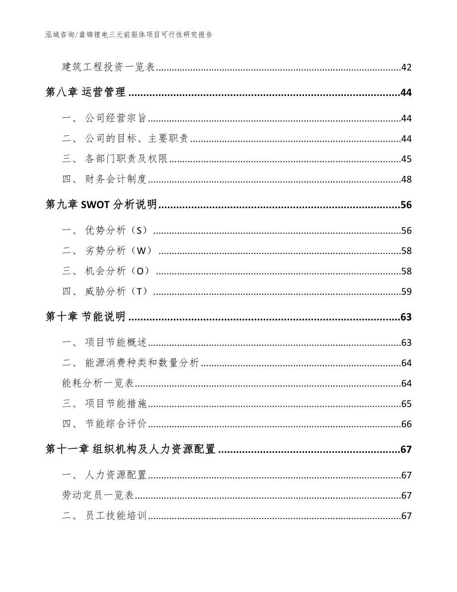 盘锦锂电三元前驱体项目可行性研究报告范文参考_第3页