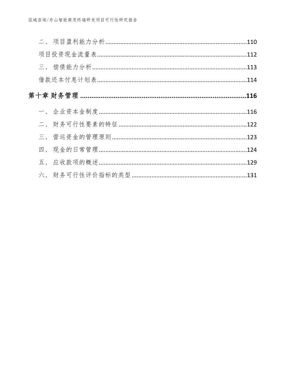 舟山智能商用终端研发项目可行性研究报告范文参考_第5页