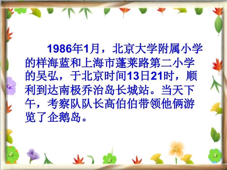 三年级上册语文课件8登上企鹅岛语文A版共16张PPT_第5页