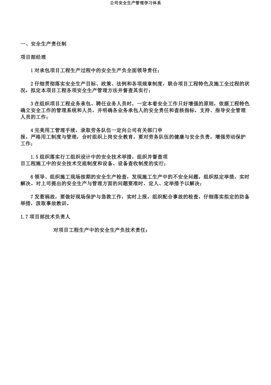 公司安全生产管理学习体系.docx_第2页