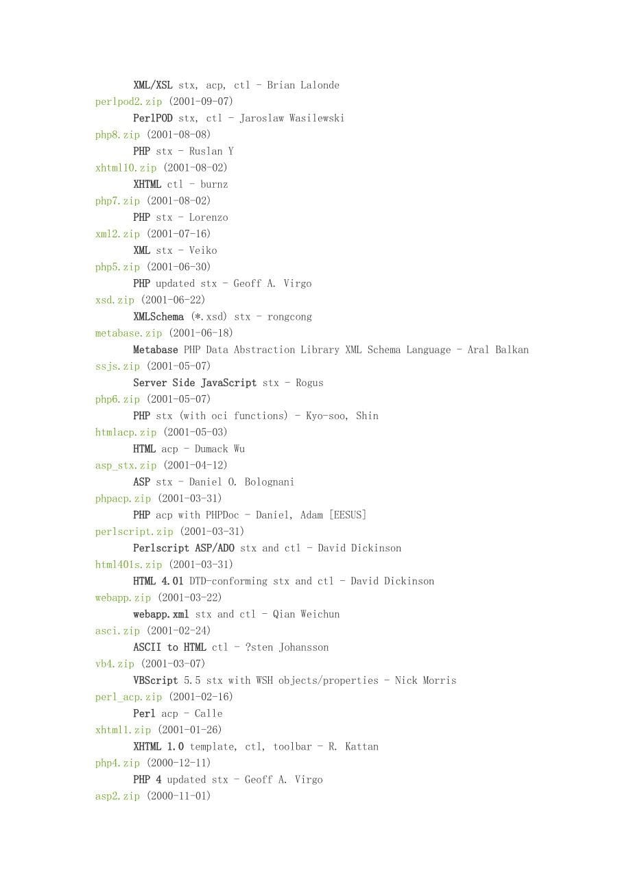 EditPlus的编码自动完成功能及配置文件下载_第5页