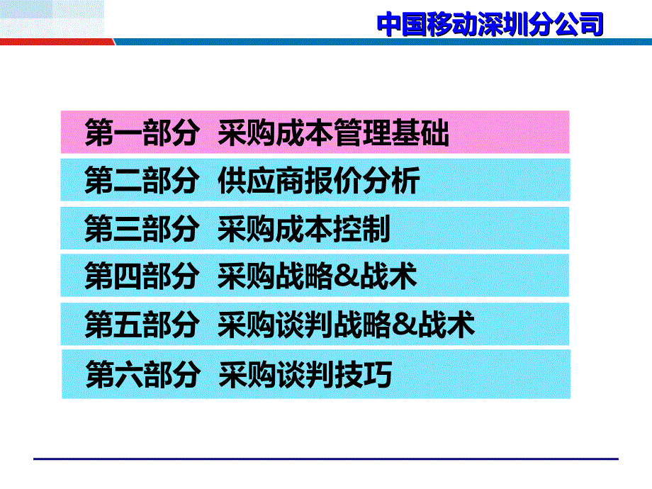 深圳移动采购成本管理及谈判技术采购管理培训讲师吴诚老师课件_第3页