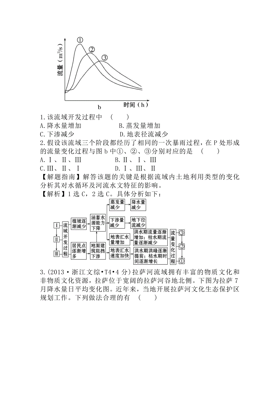 精修版高考地理真题类编：考点13区域自然资源综合开发利用含答案_第2页