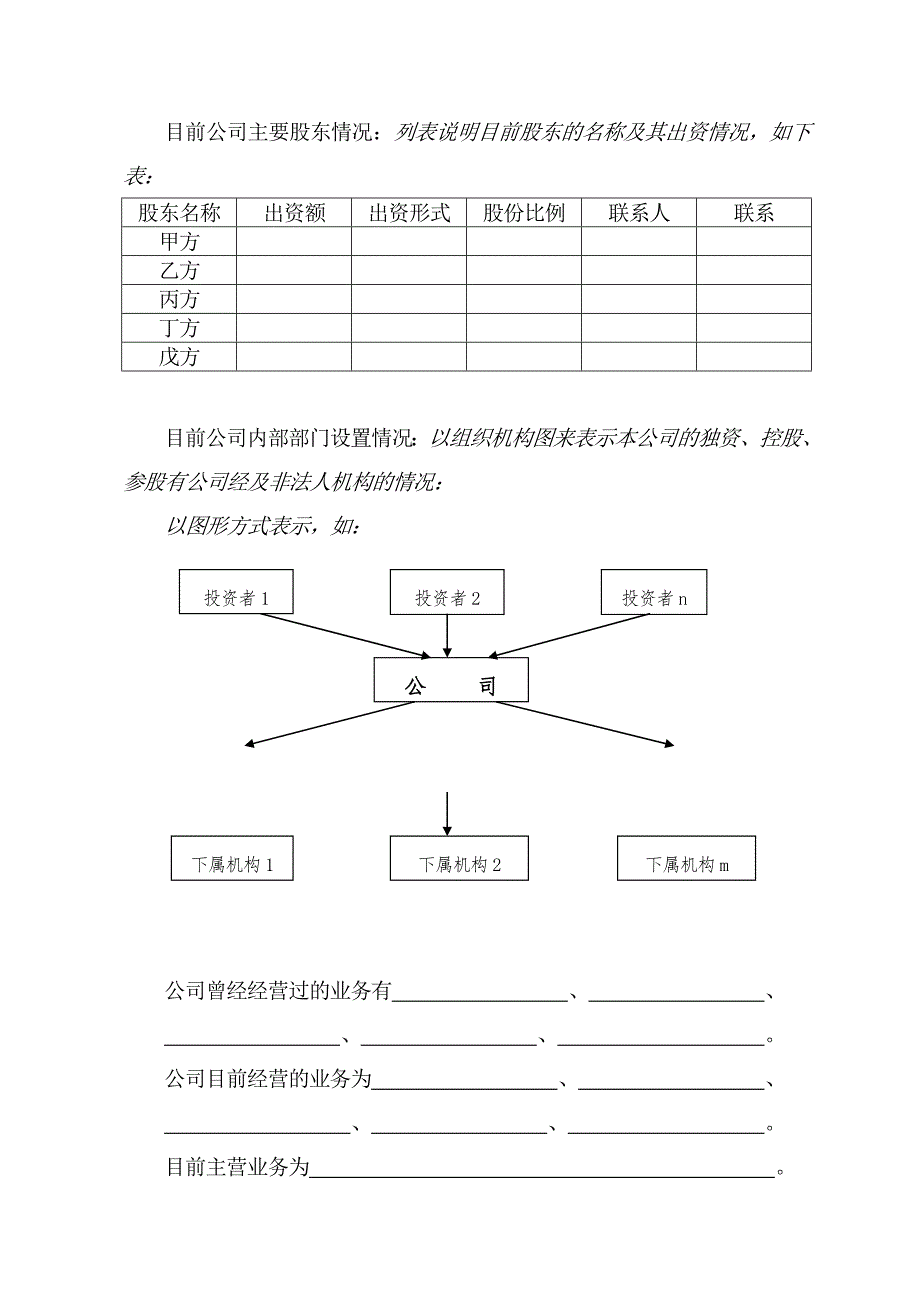 商业策划书模板_第5页