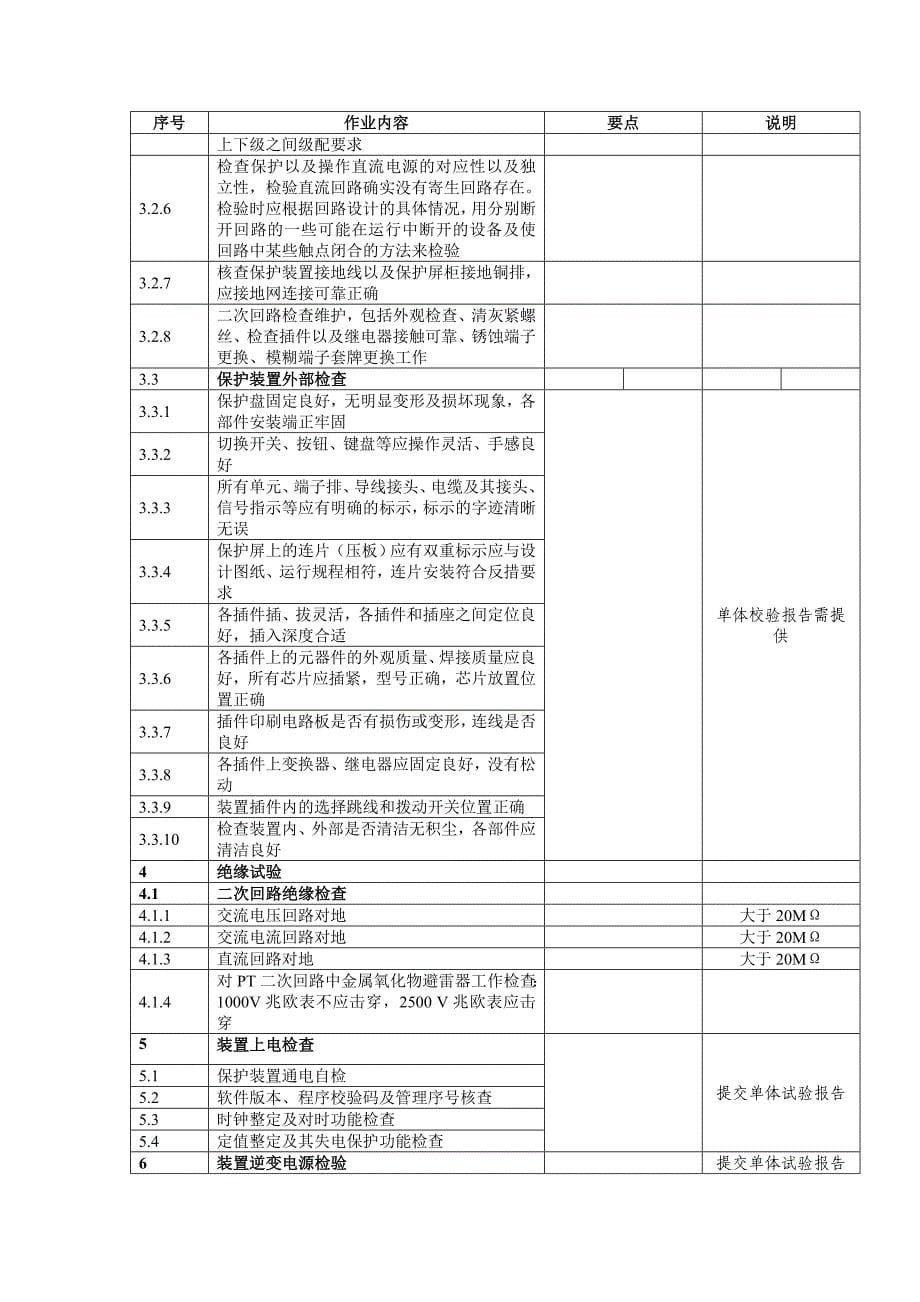 变电所二次调试方案_第5页