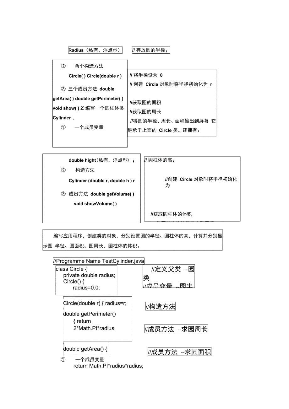 JAVA编程题全集w_第5页