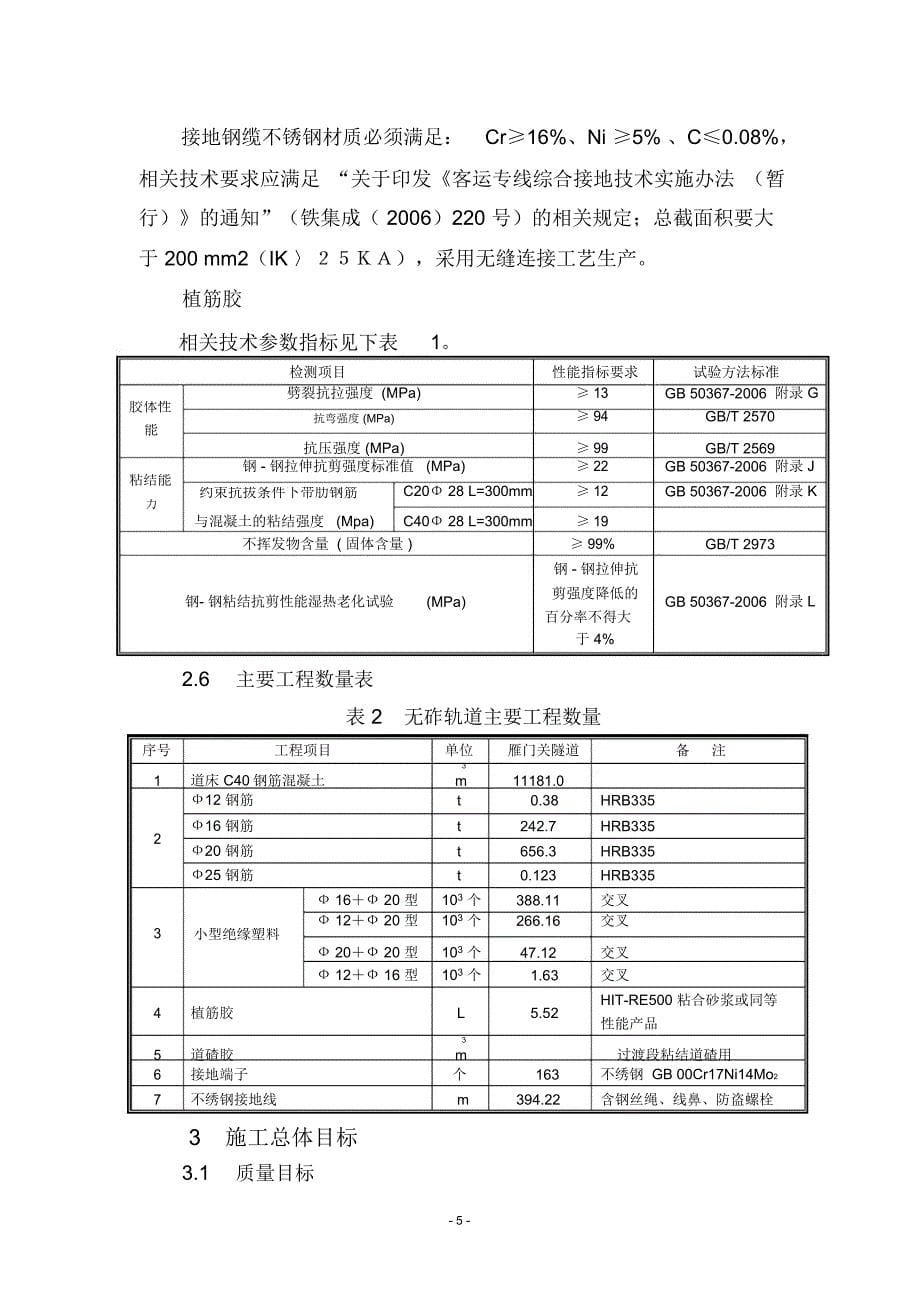 无碴轨道施工组织设计_第5页