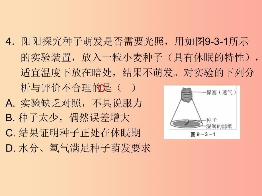 2019年中考生物总复习第九单元专题三生物圈中的绿色植物课件.ppt_第5页