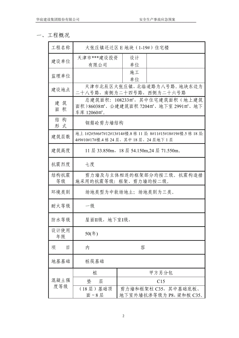 建设公司安全生产事故应急预案-毕业论文.doc_第2页