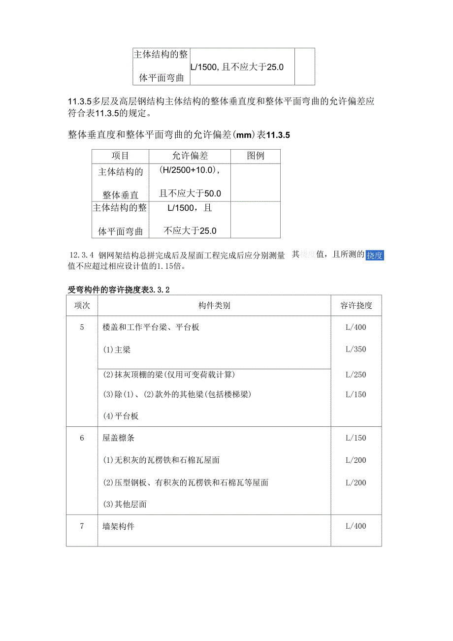 结构挠度的规定_第2页