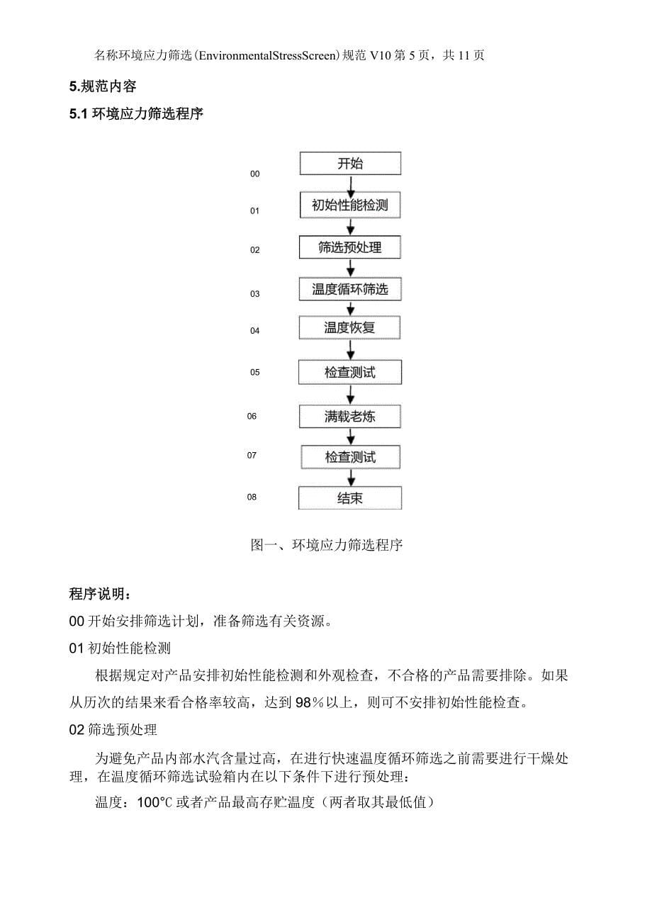 TS-S100302002(环境应力筛选(ESS)规范V1.0)_第5页