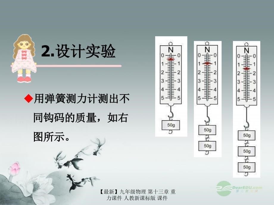 最新九年级物理第十三章重力课件人教新课标版课件_第5页