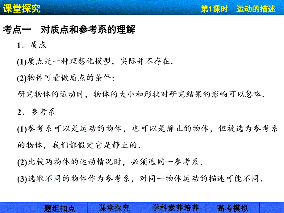 高一物理第一章-运动的描述-复习ppt课件_第2页