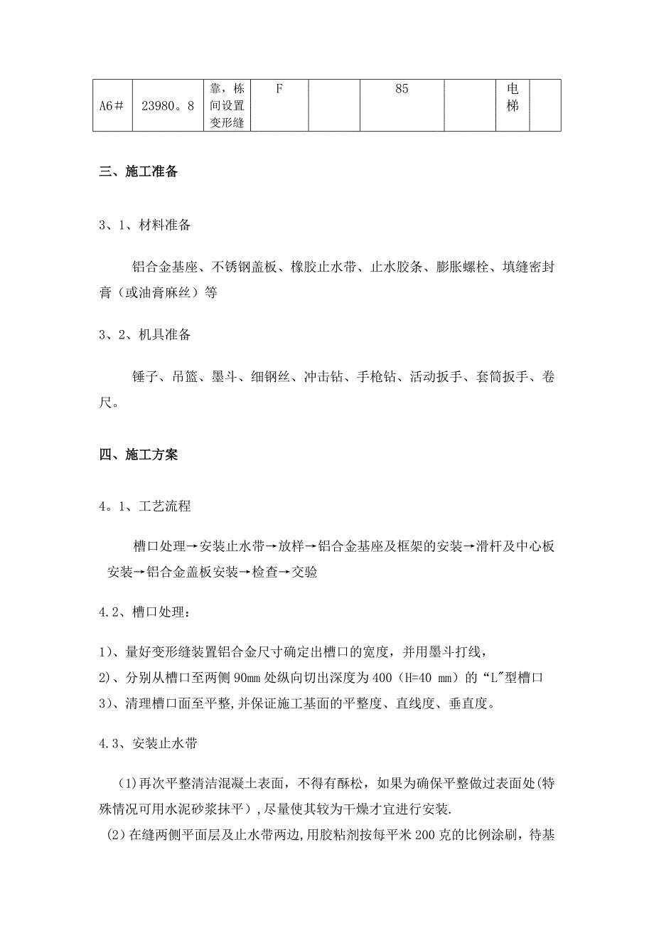 外墙变形缝施工方案-2_第4页