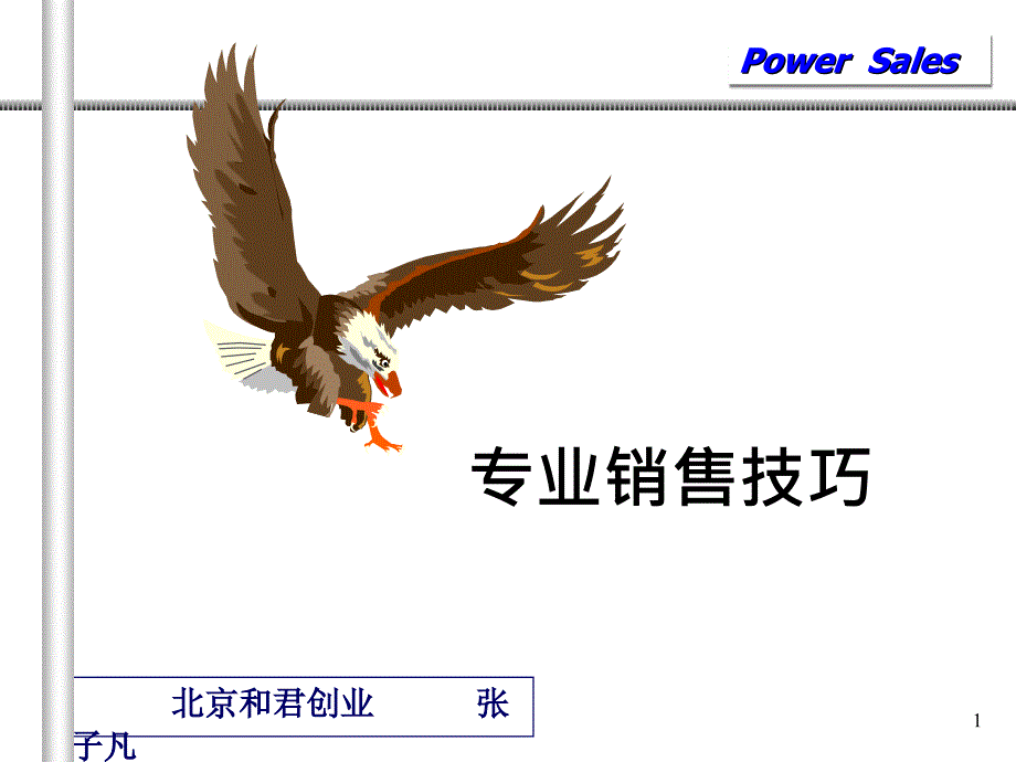 好和君咨询专业销售技巧.ppt_第1页