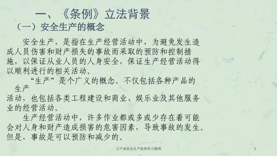 辽宁省安全生产条例学习提纲课件_第3页