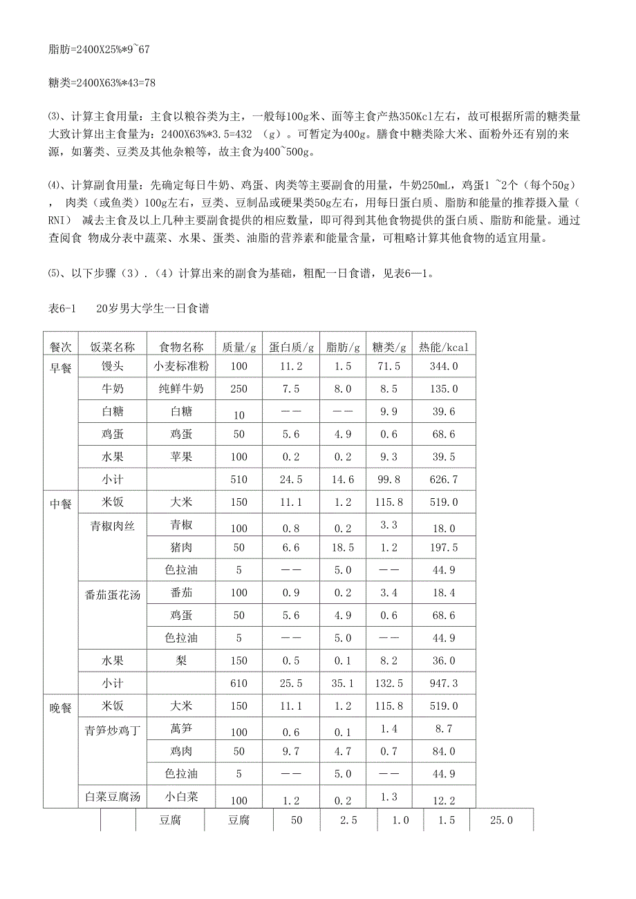 食谱编制及营养配制_第2页