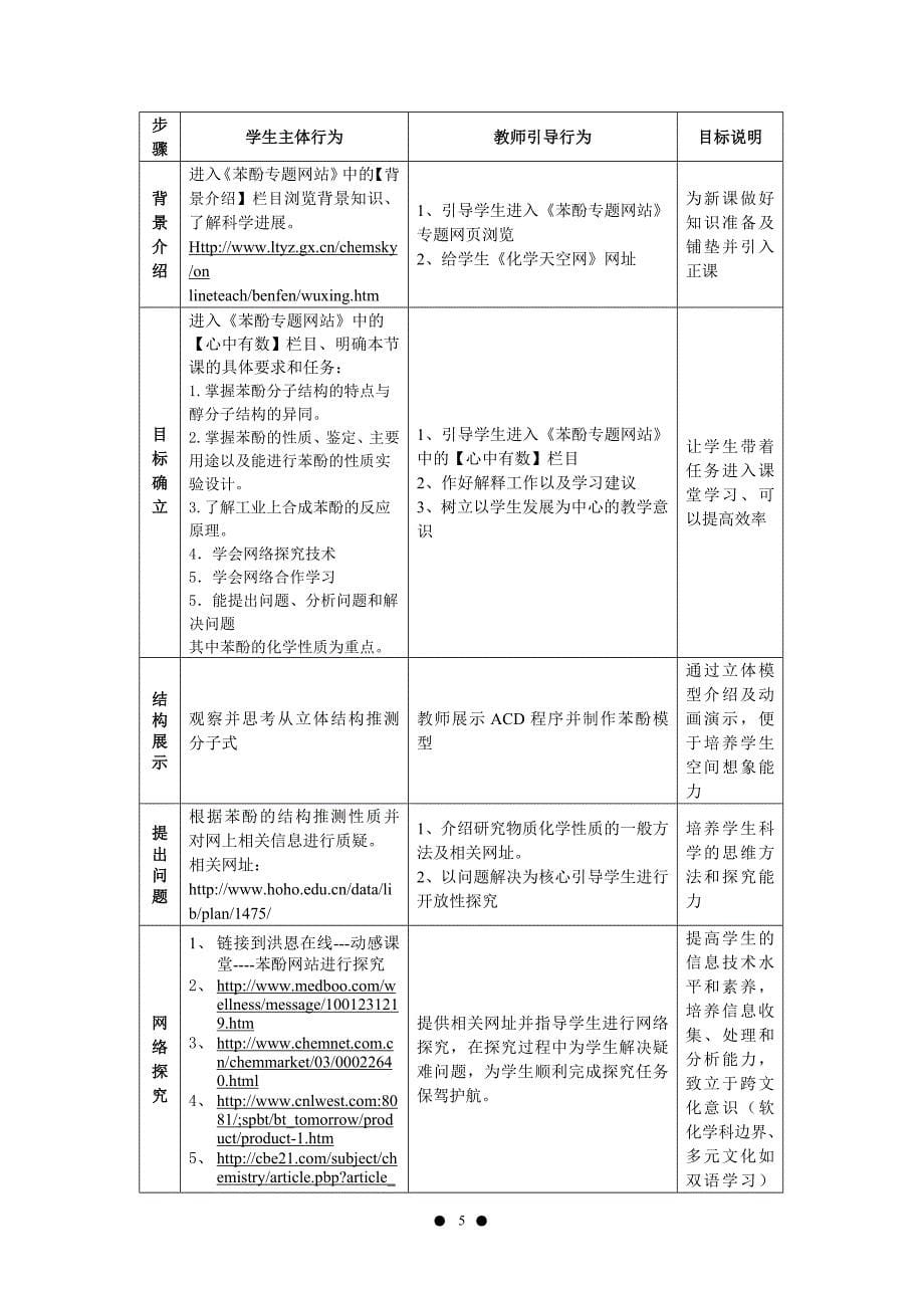 苯酚网络教学设计_第5页