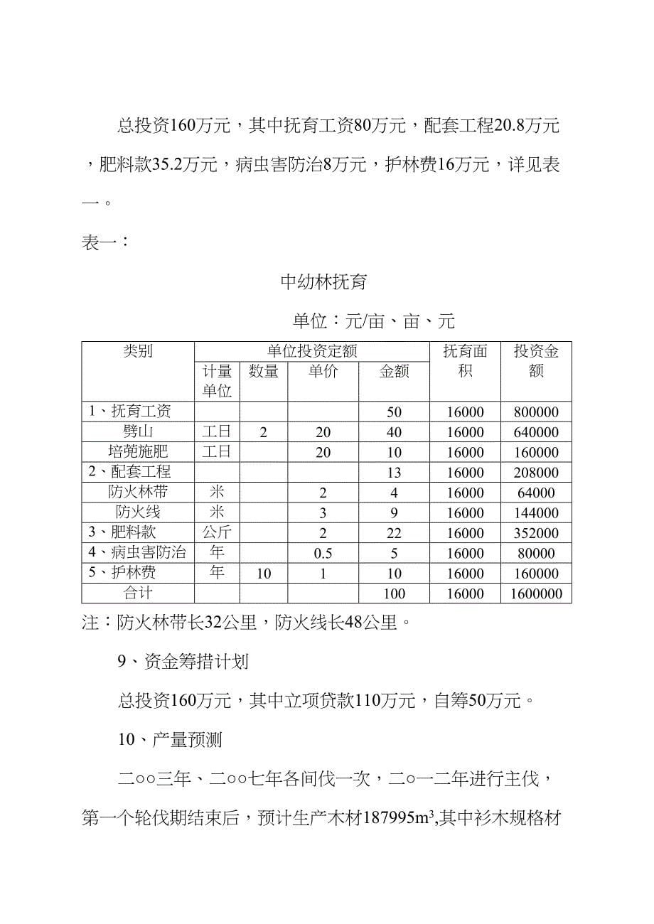 中幼林抚育项目可行性报告()（天选打工人）.docx_第5页