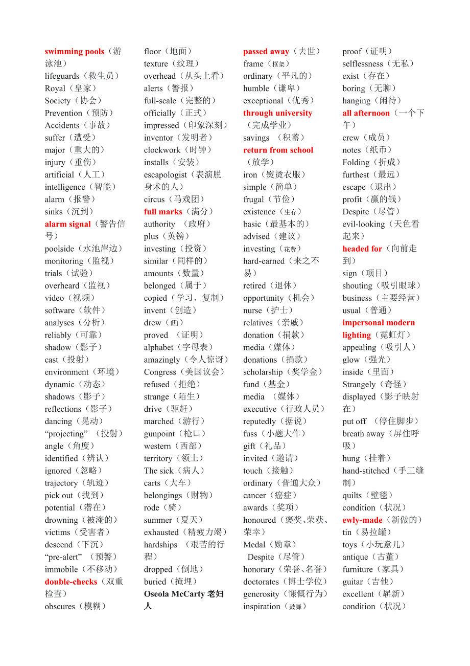 职称英语-阅读理解_第1页