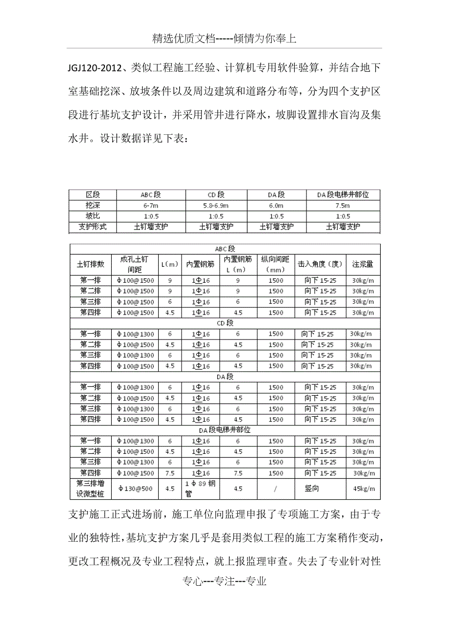 锚杆及土钉墙支护监理工作要点_第3页