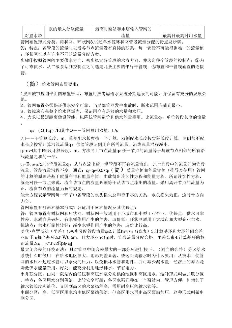 给排水工程第四版孙慧修主编_第5页