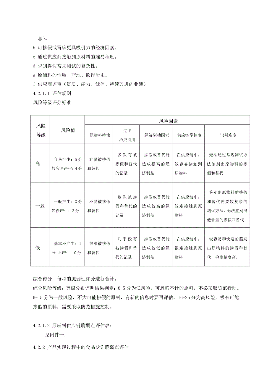 食品欺诈预防控制程序_第2页