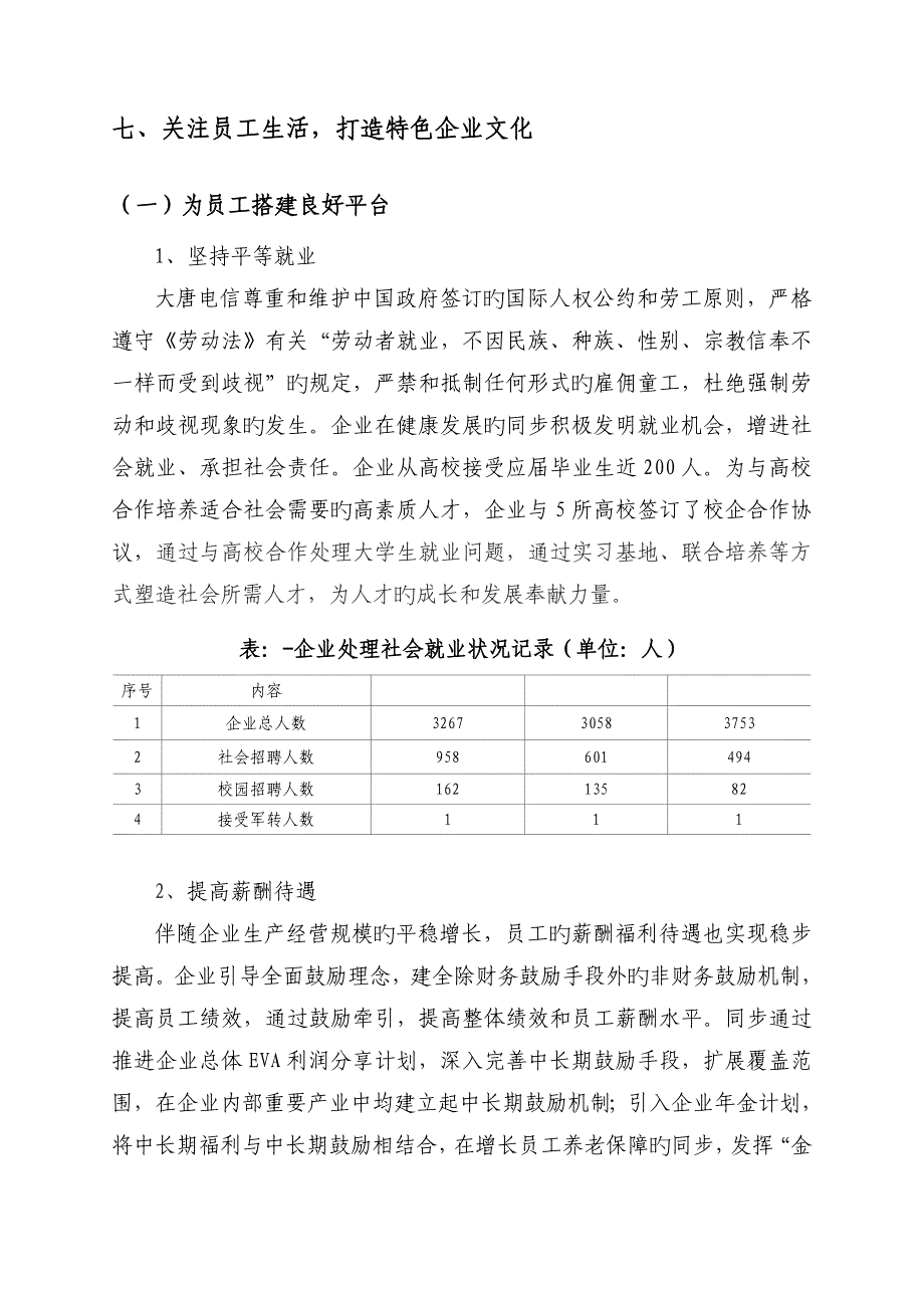 社会责任报告大唐电信_第1页
