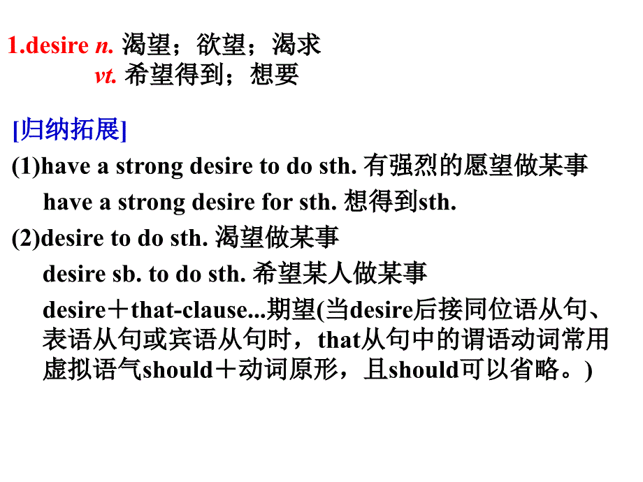 人教版选修7第二单元重点单词和词汇课件_第3页