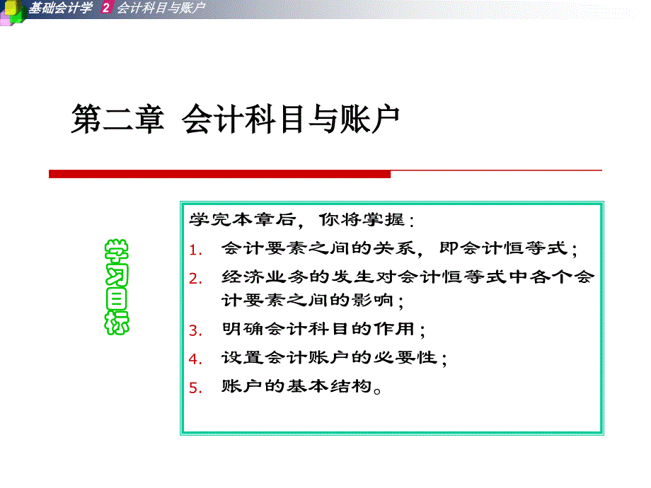 A02会计科目与账户课件_第1页