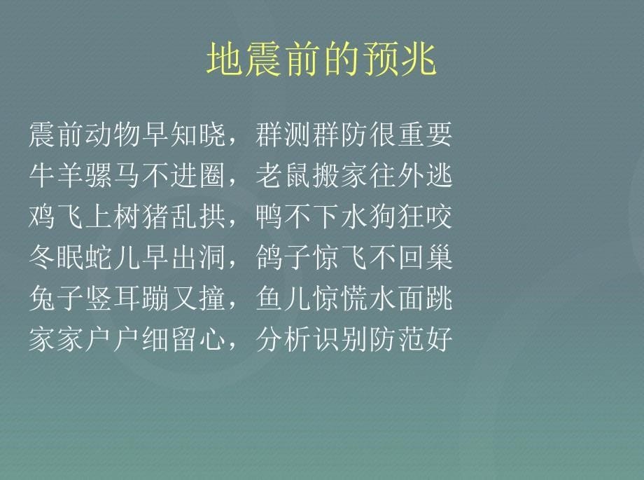 地震来了怎么办四年级安全教育课件_第5页