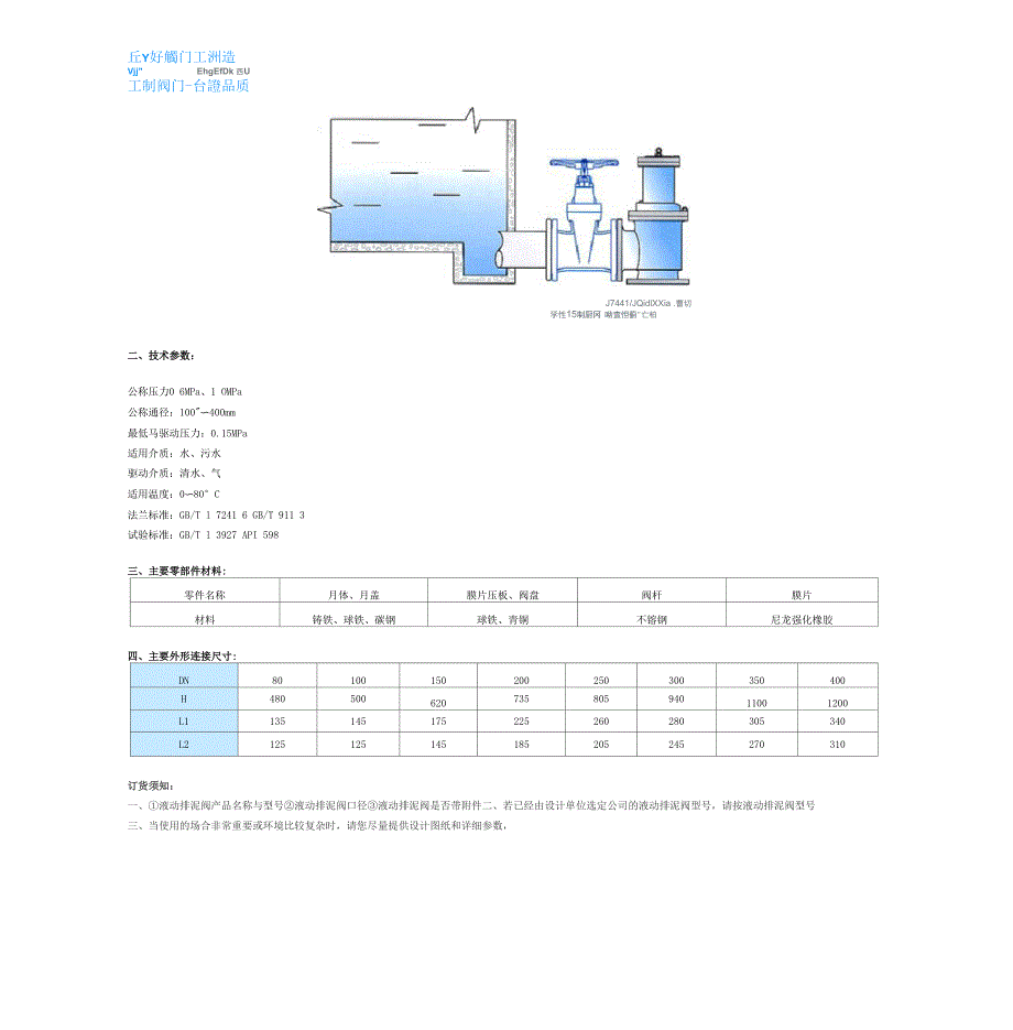 液动排泥阀_第2页