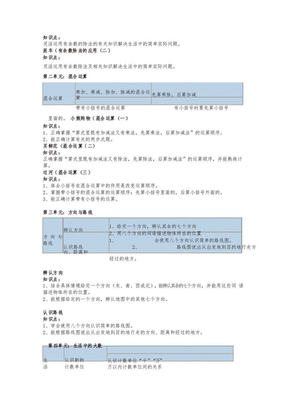 北师大版小学二年级下册数学知识点汇总_第2页