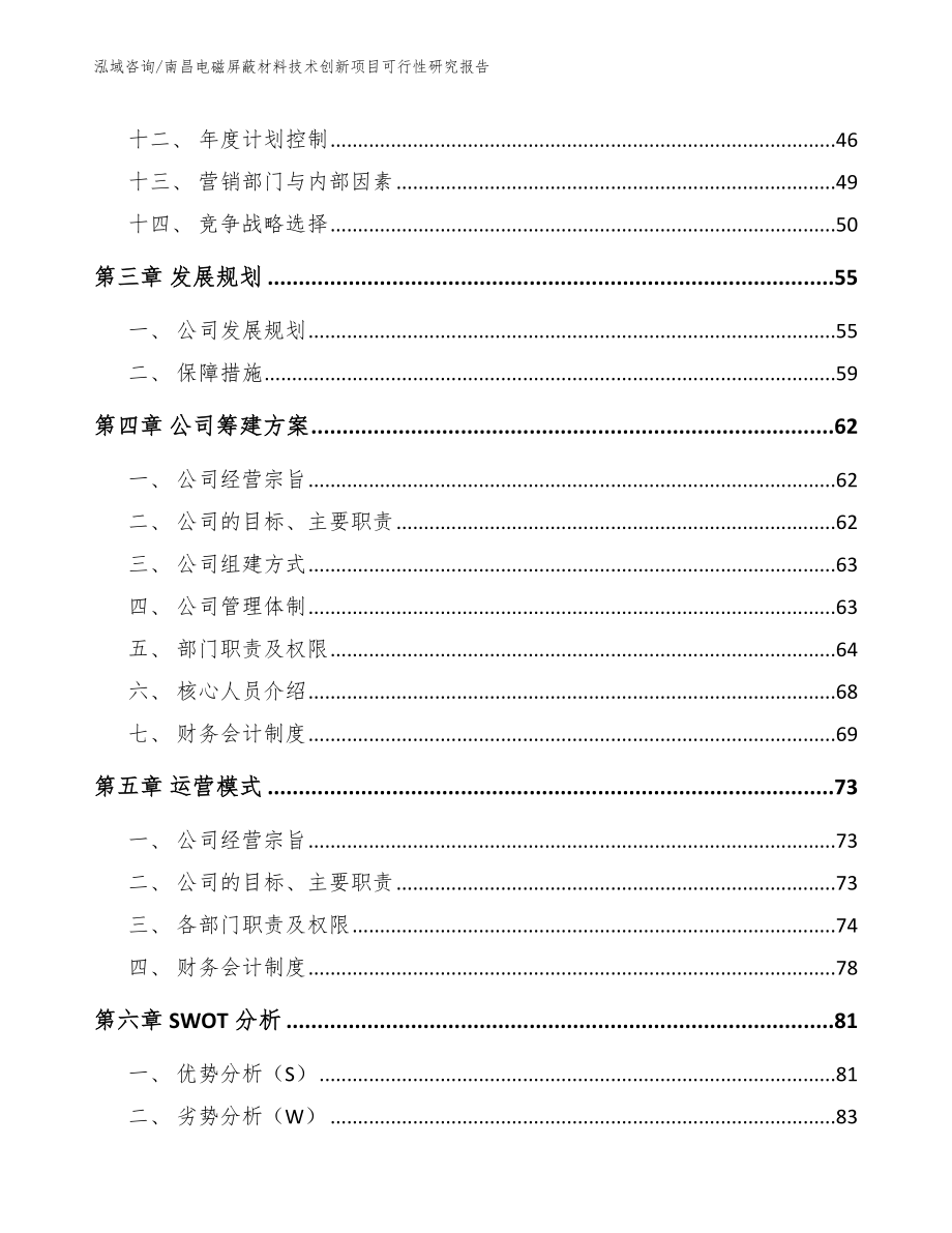 南昌电磁屏蔽材料技术创新项目可行性研究报告【模板参考】_第3页