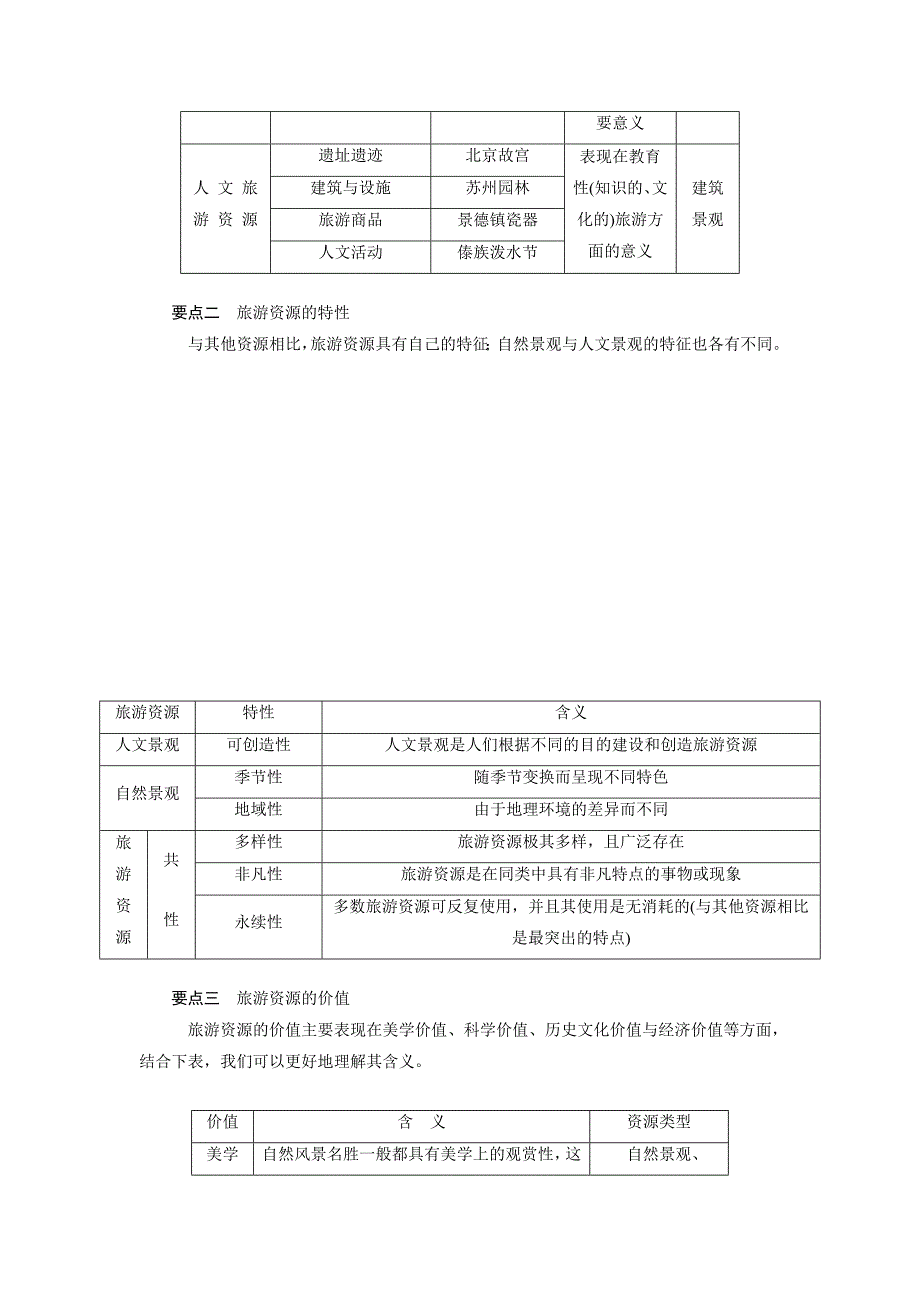 【精选】高考总复习地理教师用书：选修三旅游地理含解析_第2页